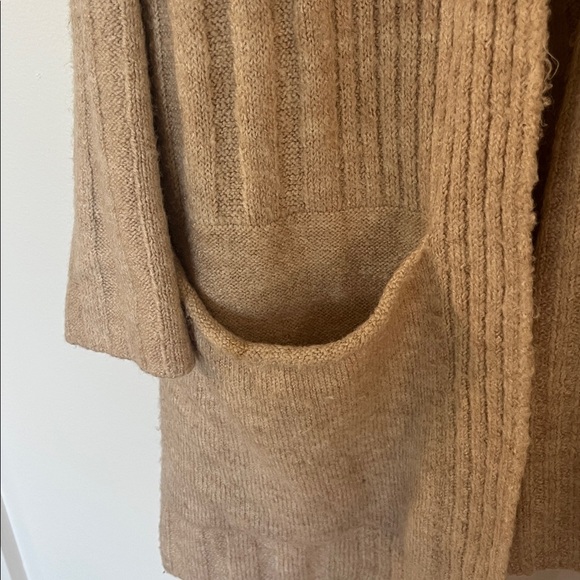 Topshop Beige Knit Cardigan - Picture 4 of 4